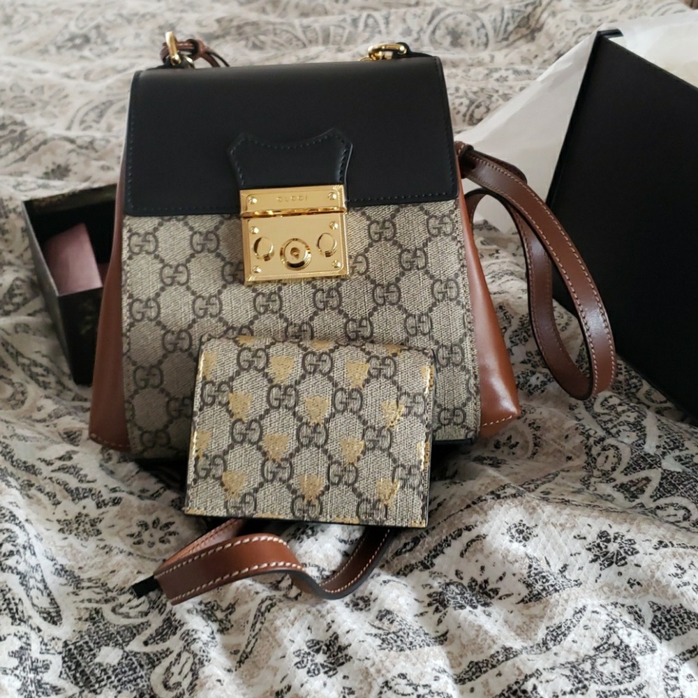 Gucci bag and Wallet Combo